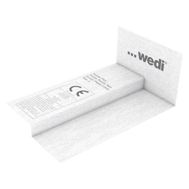 wedi Sloped Lip Seal for Riolito Neo, Plano Linea &amp; Fundo Flex